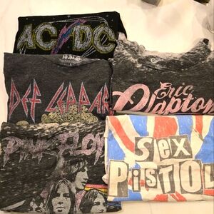 Bundle of 5 concert tees